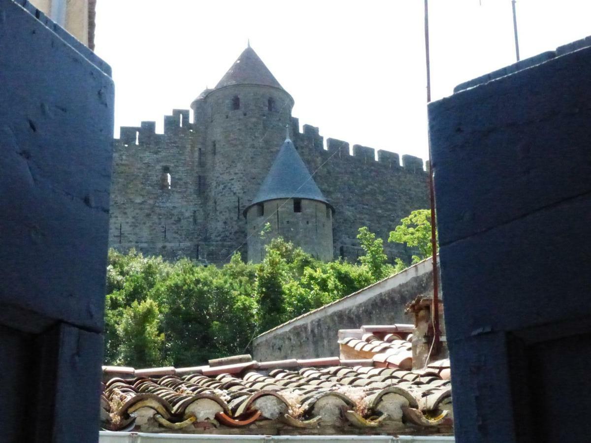 Cottage de Ly's - vue sur la Cité médiévale Carcassonne Extérieur photo
